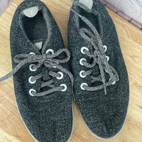Allbirds The Wool Runners Sneakers Slide On Extremely Comfy size 7 Grey Shoes - Picture 2 of 6